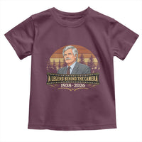 Media Mogul Turner Memorial Toddler T Shirt A Legend Behind The Camera
