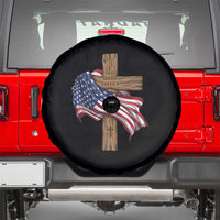 God Bless America 250 Years Spare Tire Cover 4th of July Christian Jesus