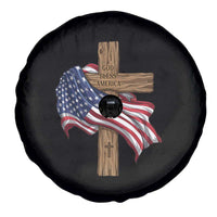 God Bless America 250 Years Spare Tire Cover 4th of July Christian Jesus