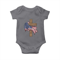 God Bless America 250 Years Baby Onesie 4th of July Christian Jesus