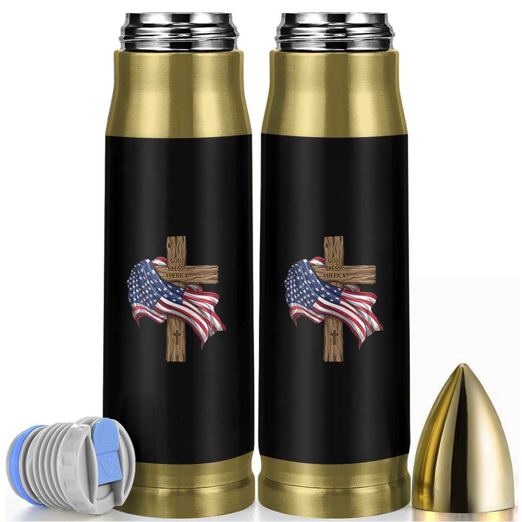 God Bless America 250 Years Bullet Tumbler 4th of July Christian Jesus