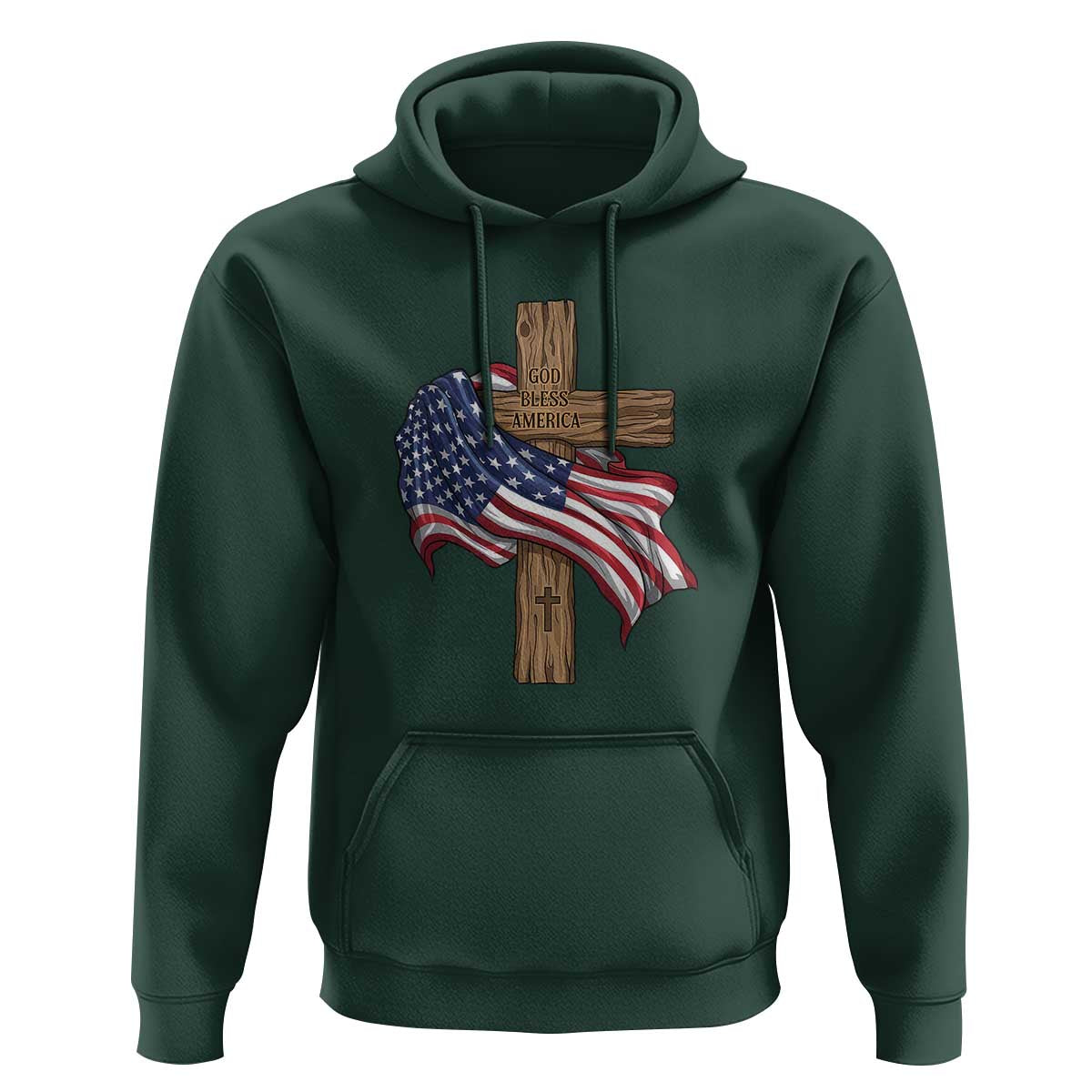 God Bless America 250 Years Hoodie 4th of July Christian Jesus