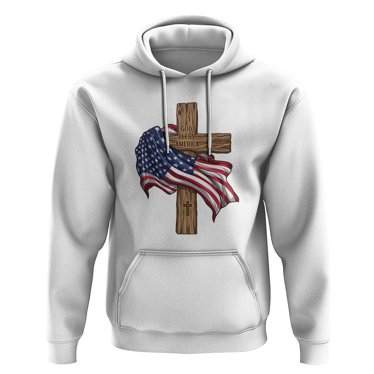 God Bless America 250 Years Hoodie 4th of July Christian Jesus