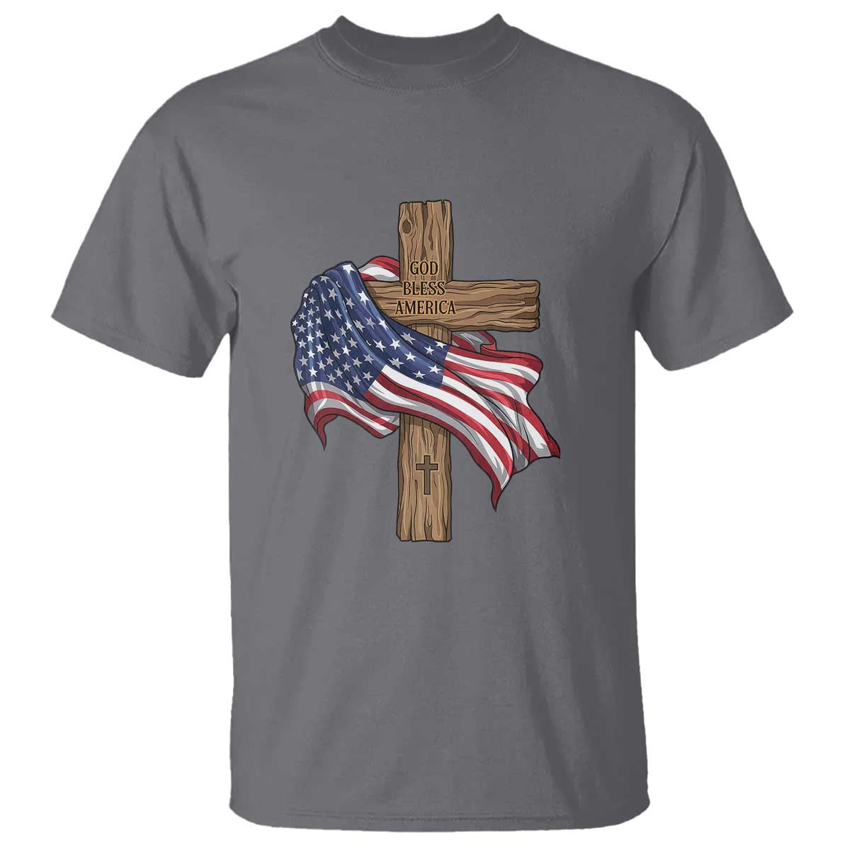 God Bless America 250 Years T Shirt 4th of July Christian Jesus