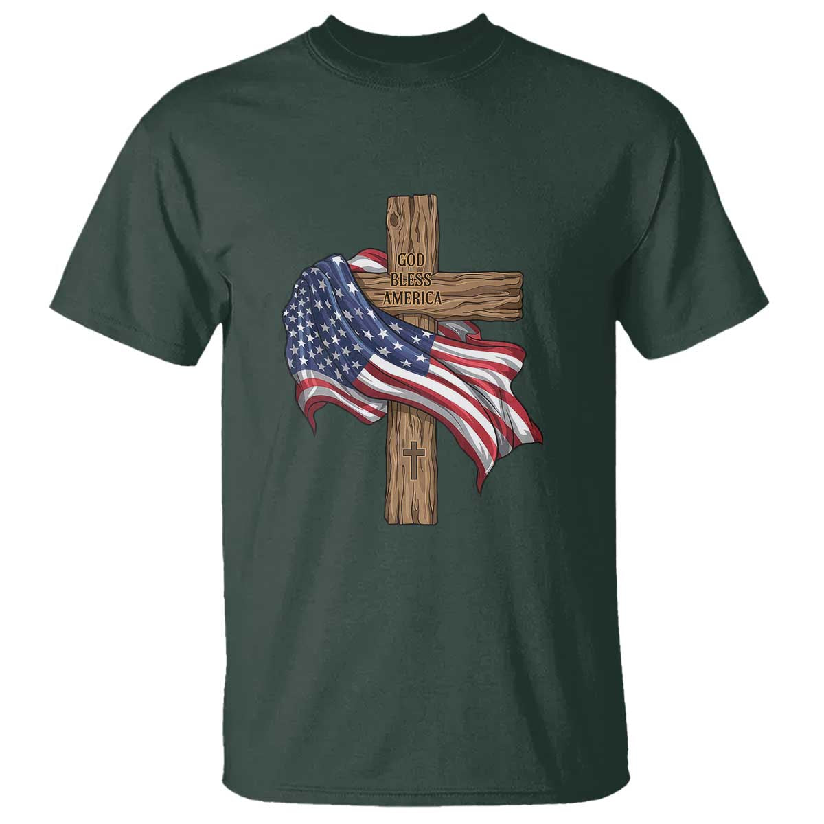 God Bless America 250 Years T Shirt 4th of July Christian Jesus