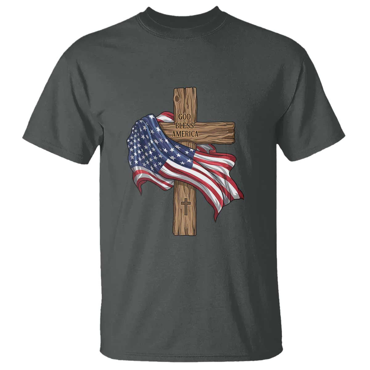 God Bless America 250 Years T Shirt 4th of July Christian Jesus