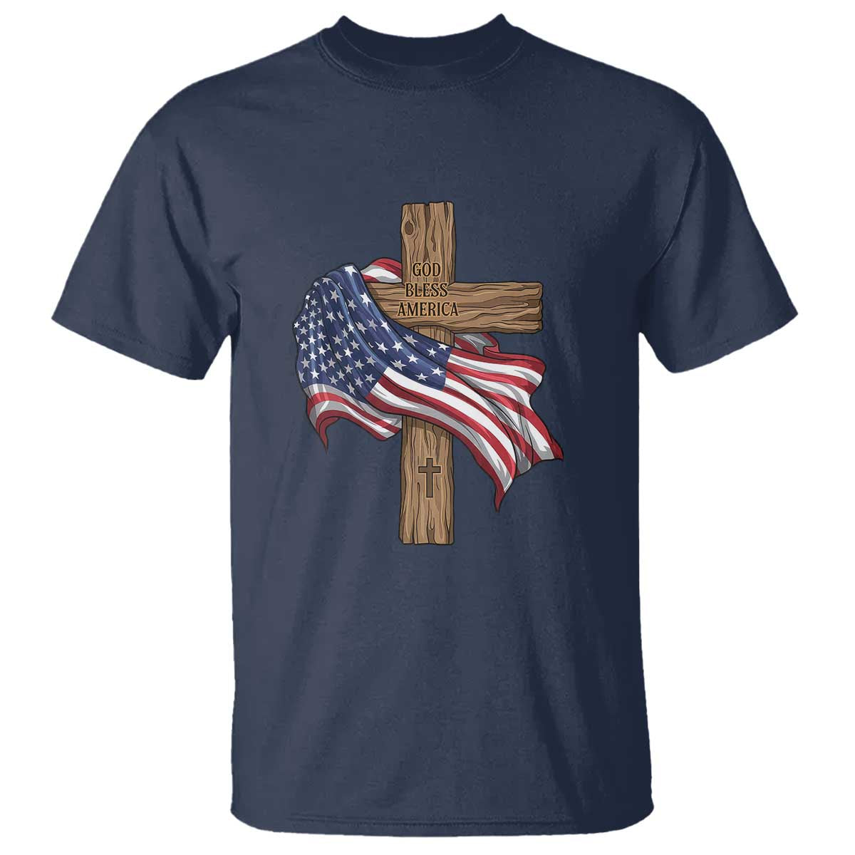 God Bless America 250 Years T Shirt 4th of July Christian Jesus