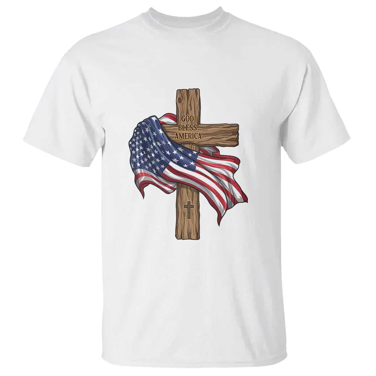 God Bless America 250 Years T Shirt 4th of July Christian Jesus