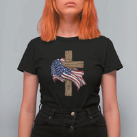 God Bless America 250 Years T Shirt For Women 4th of July Christian Jesus