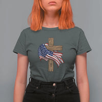 God Bless America 250 Years T Shirt For Women 4th of July Christian Jesus