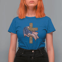 God Bless America 250 Years T Shirt For Women 4th of July Christian Jesus