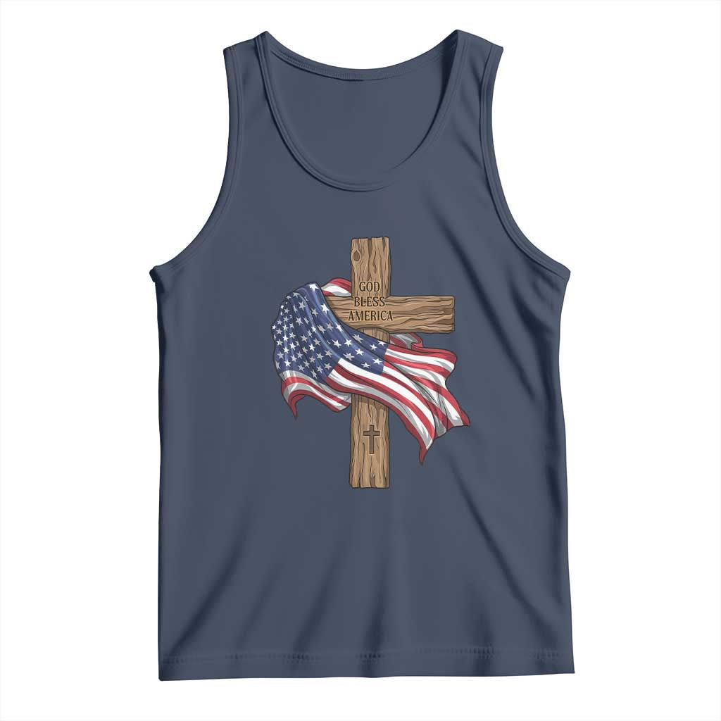 God Bless America 250 Years Tank Top 4th of July Christian Jesus