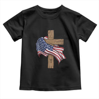 God Bless America 250 Years Toddler T Shirt 4th of July Christian Jesus