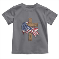God Bless America 250 Years Toddler T Shirt 4th of July Christian Jesus