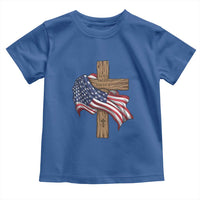 God Bless America 250 Years Toddler T Shirt 4th of July Christian Jesus