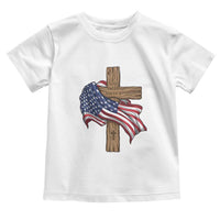 God Bless America 250 Years Toddler T Shirt 4th of July Christian Jesus