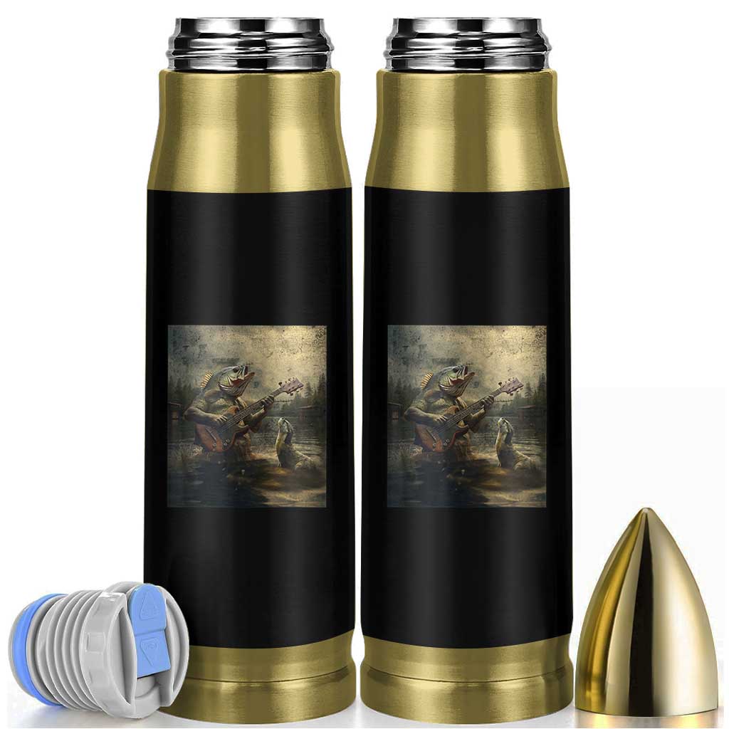 Weird Bass Fish Playing Bass Guitar Bullet Tumbler Funny Cursed Meme - Wonder Print Shop