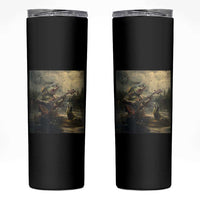 Weird Bass Fish Playing Bass Guitar Skinny Tumbler Funny Cursed Meme - Wonder Print Shop