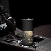 Weird Bass Fish Playing Bass Guitar Skinny Tumbler Funny Cursed Meme - Wonder Print Shop