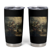Weird Bass Fish Playing Bass Guitar Tumbler Cup Funny Cursed Meme - Wonder Print Shop