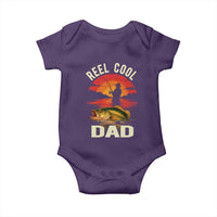 Funny Fishing Dad Baby Onesie Reel Cool Dad - Wonder Print Shop
