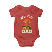 Funny Fishing Dad Baby Onesie Reel Cool Dad - Wonder Print Shop