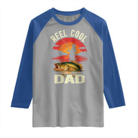 Funny Fishing Dad Raglan Shirt Reel Cool Dad - Wonder Print Shop