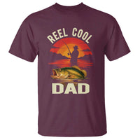 Funny Fishing Dad T Shirt Reel Cool Dad - Wonder Print Shop