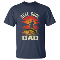 Funny Fishing Dad T Shirt Reel Cool Dad - Wonder Print Shop