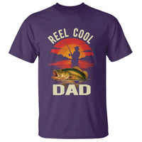 Funny Fishing Dad T Shirt Reel Cool Dad - Wonder Print Shop
