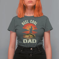 Funny Fishing Dad T Shirt For Women Reel Cool Dad - Wonder Print Shop