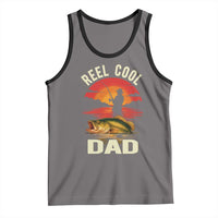 Funny Fishing Dad Tank Top Reel Cool Dad - Wonder Print Shop