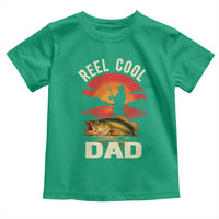 Funny Fishing Dad Toddler T Shirt Reel Cool Dad - Wonder Print Shop