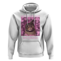 Save The Environment Eat Plastic Hoodie Funny Cute Cat Meme - Wonder Print Shop