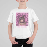 Save The Environment Eat Plastic T Shirt For Kid Funny Cute Cat Meme - Wonder Print Shop