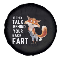 Funny Fox Meme Spare Tire Cover If They Talk Behind Your Back Fart  Naughty Joke - Wonder Print Shop