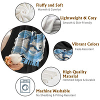 Argentina Soccer Fan Argentinian Flag Patriotic Sports Throw Blanket