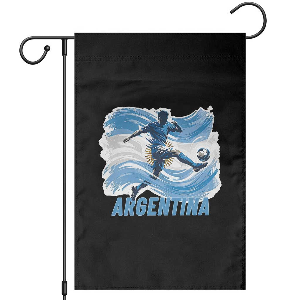 Argentina Soccer Fan Argentinian Flag Patriotic Sports Garden Flag