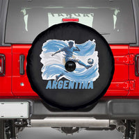 Argentina Soccer Fan Argentinian Flag Patriotic Sports Spare Tire Cover