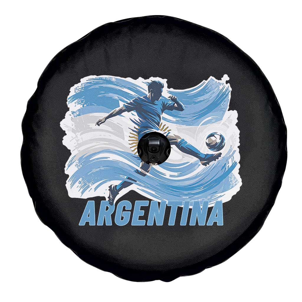 Argentina Soccer Fan Argentinian Flag Patriotic Sports Spare Tire Cover