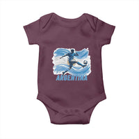 Argentina Soccer Fan Argentinian Flag Patriotic Sports Baby Onesie