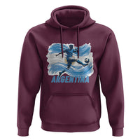 Argentina Soccer Fan Argentinian Flag Patriotic Sports Hoodie