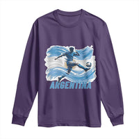 Argentina Soccer Fan Argentinian Flag Patriotic Sports Long Sleeve Shirt