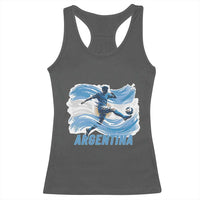 Argentina Soccer Fan Argentinian Flag Patriotic Sports Racerback Tank Top