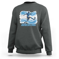 Argentina Soccer Fan Argentinian Flag Patriotic Sports Sweatshirt