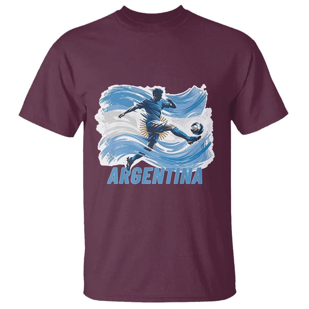Argentina Soccer Fan Argentinian Flag Patriotic Sports T Shirt