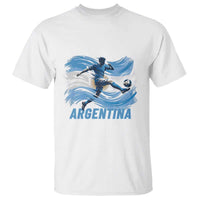 Argentina Soccer Fan Argentinian Flag Patriotic Sports T Shirt