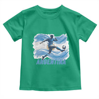 Argentina Soccer Fan Argentinian Flag Patriotic Sports Toddler T Shirt