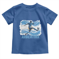 Argentina Soccer Fan Argentinian Flag Patriotic Sports Toddler T Shirt