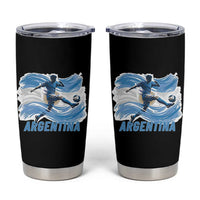 Argentina Soccer Fan Argentinian Flag Patriotic Sports Tumbler Cup